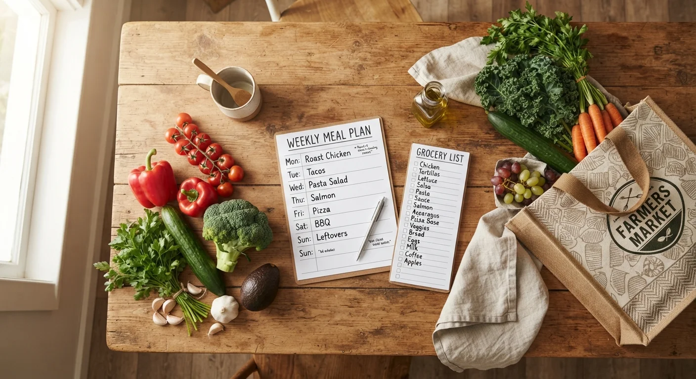 Meal Planning Basics: How Families Use It to Reduce Waste and Stress
