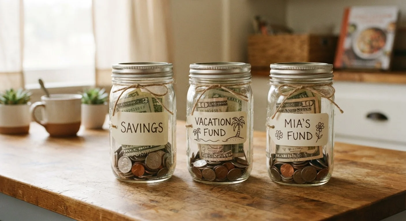Needs, Wants, and Savings: Teaching Kids the Three-Jar Framework