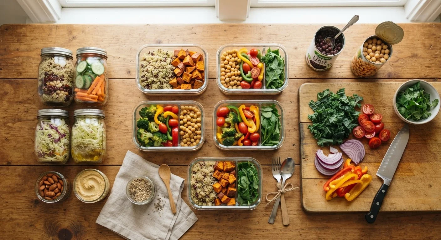 Preparing a Week of Nutritious Lunches With Under Ten Ingredients