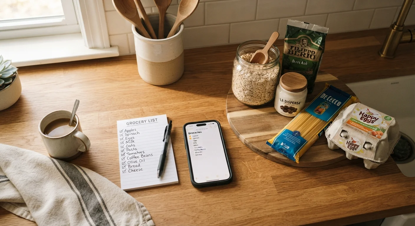 Before You Leave for the Store: A Weekly Prep Checklist for Smarter Grocery Trips